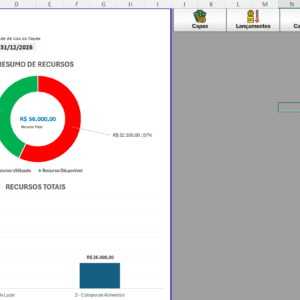 Planilha de Controle de CAPEX